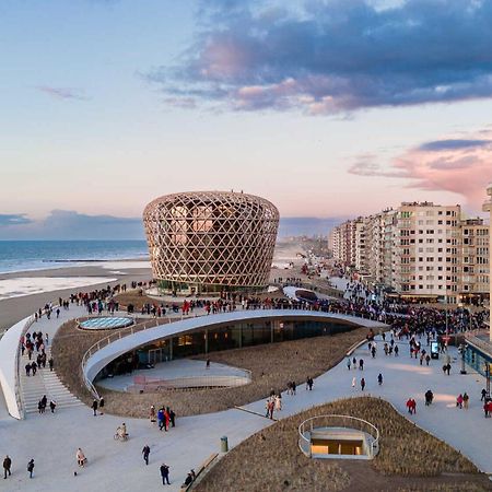 Studio Met Frontaal Zeezicht Middelkerke Bagian luar foto