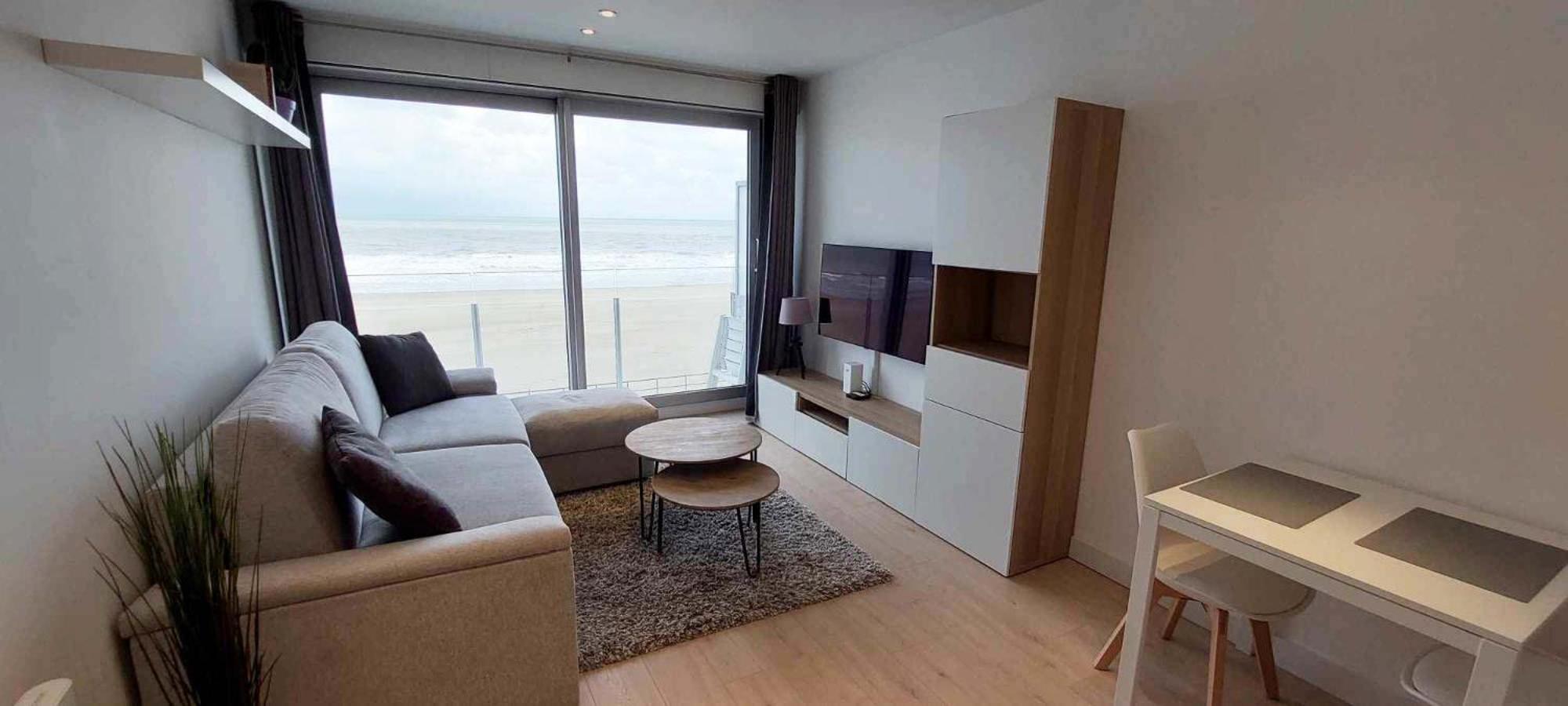 Studio Met Frontaal Zeezicht Middelkerke Bagian luar foto