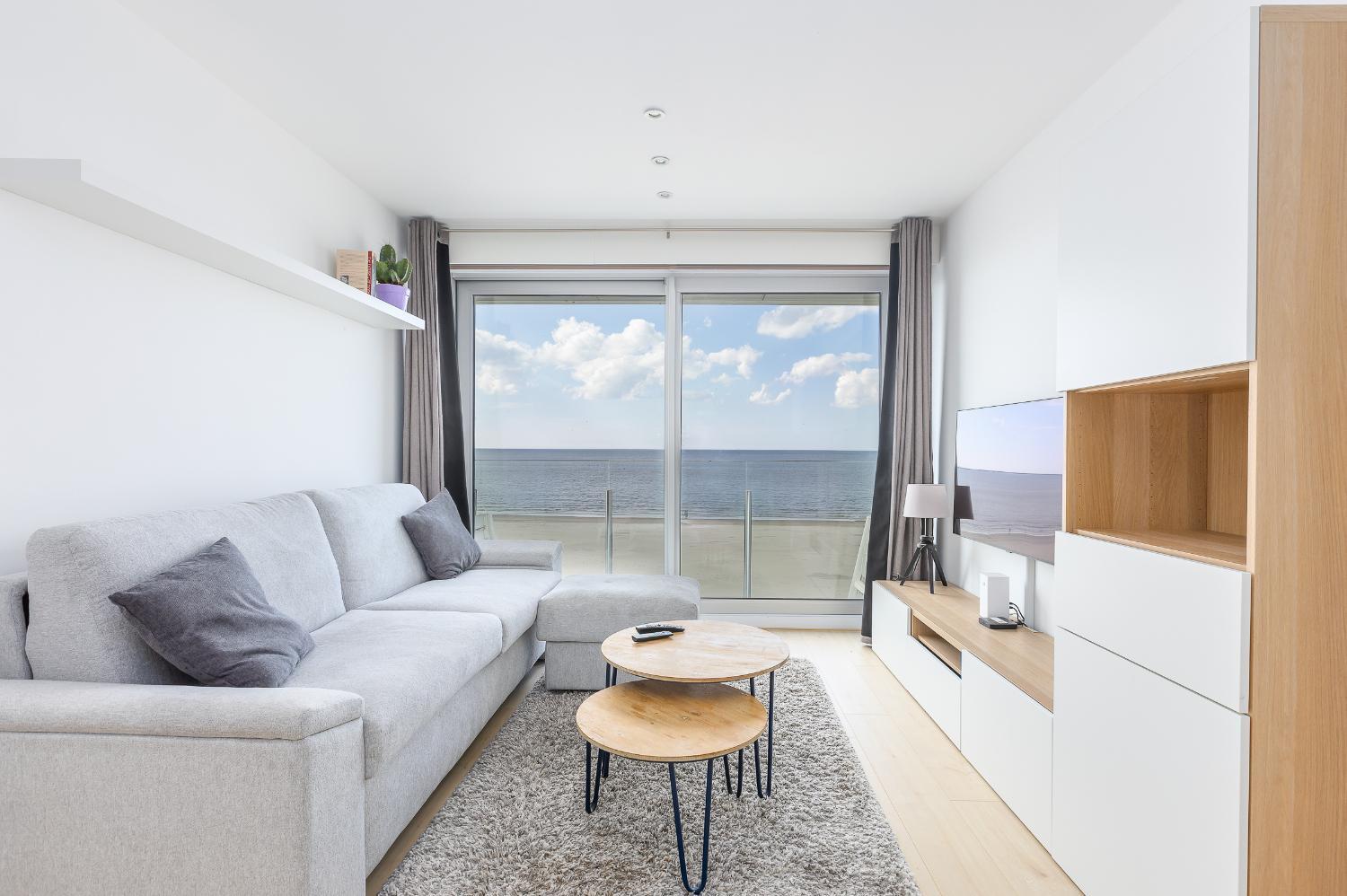 Studio Met Frontaal Zeezicht Middelkerke Bagian luar foto